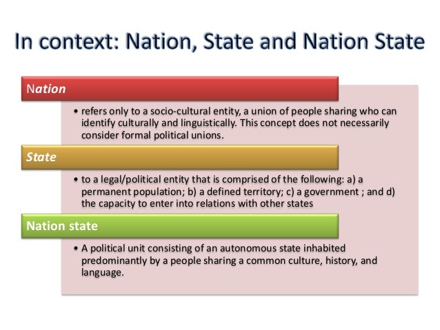 nation state essay The nation state as the general form of state organisation is a product of the last 100 years before then, most of the world was ruled by empires, whether colonial. nation state essay The nation state as the general form of state organisation is a product of the last 100 years before then, most of the world was ruled by empires, whether colonial.